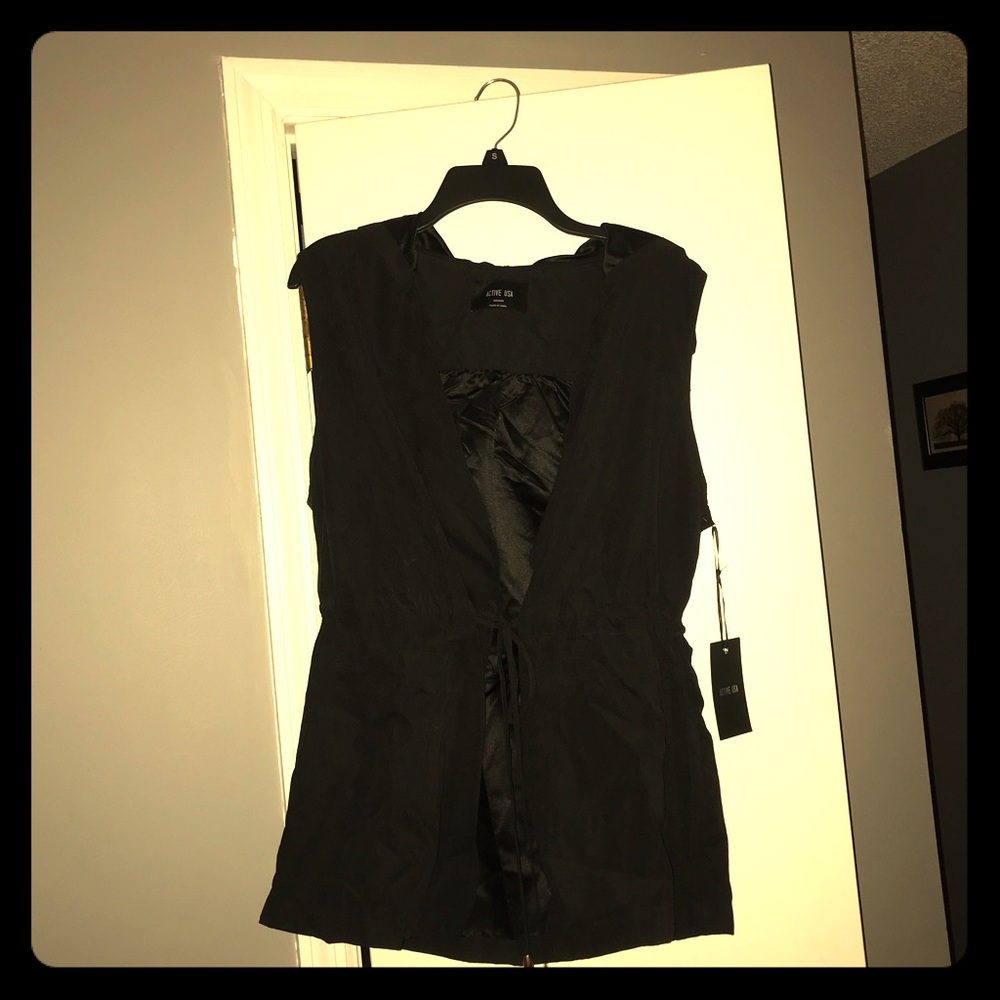 Black Utility Vest